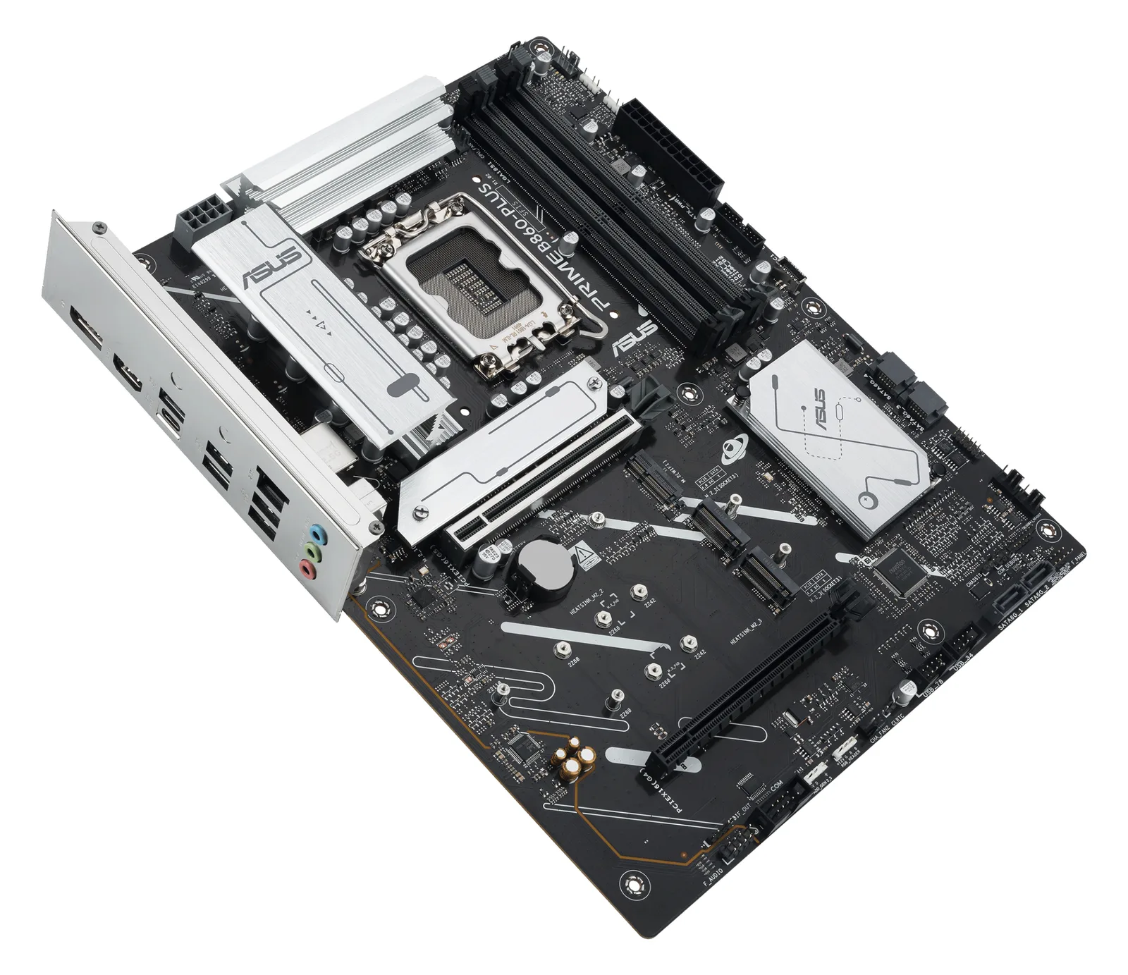 ASUS PRIME B860-PLUS-CSM - Motherboard - ATX - LGA1851-Sockel - B860 Chipsatz - Onboard-Grafik - 90MB1KA0-M0EAYC, Ansicht 2