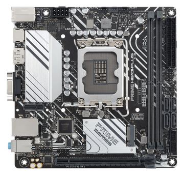 ASUS PRIME H610I-PLUS-CSM - Motherboard - Mini-ITX - LGA1700-Sockel - H610 Chipsatz - USB 3.2 Gen 1 - Gigabit LAN von LumaTech
