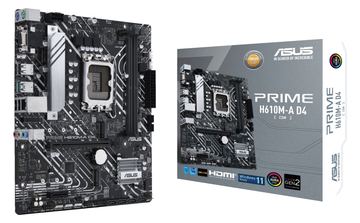 ASUS PRIME H610M-A D4-CSM - Motherboard - micro ATX - LGA1700-Sockel - H610 Chipsatz - USB 3.2 Gen 1, USB 3.2 Gen 2 von LumaTech