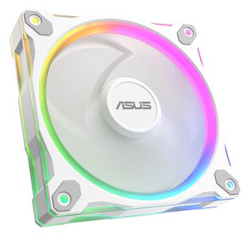 ASUS Prime MR120 - Gehäuselüfter - 120 mm - weiß von LumaTech