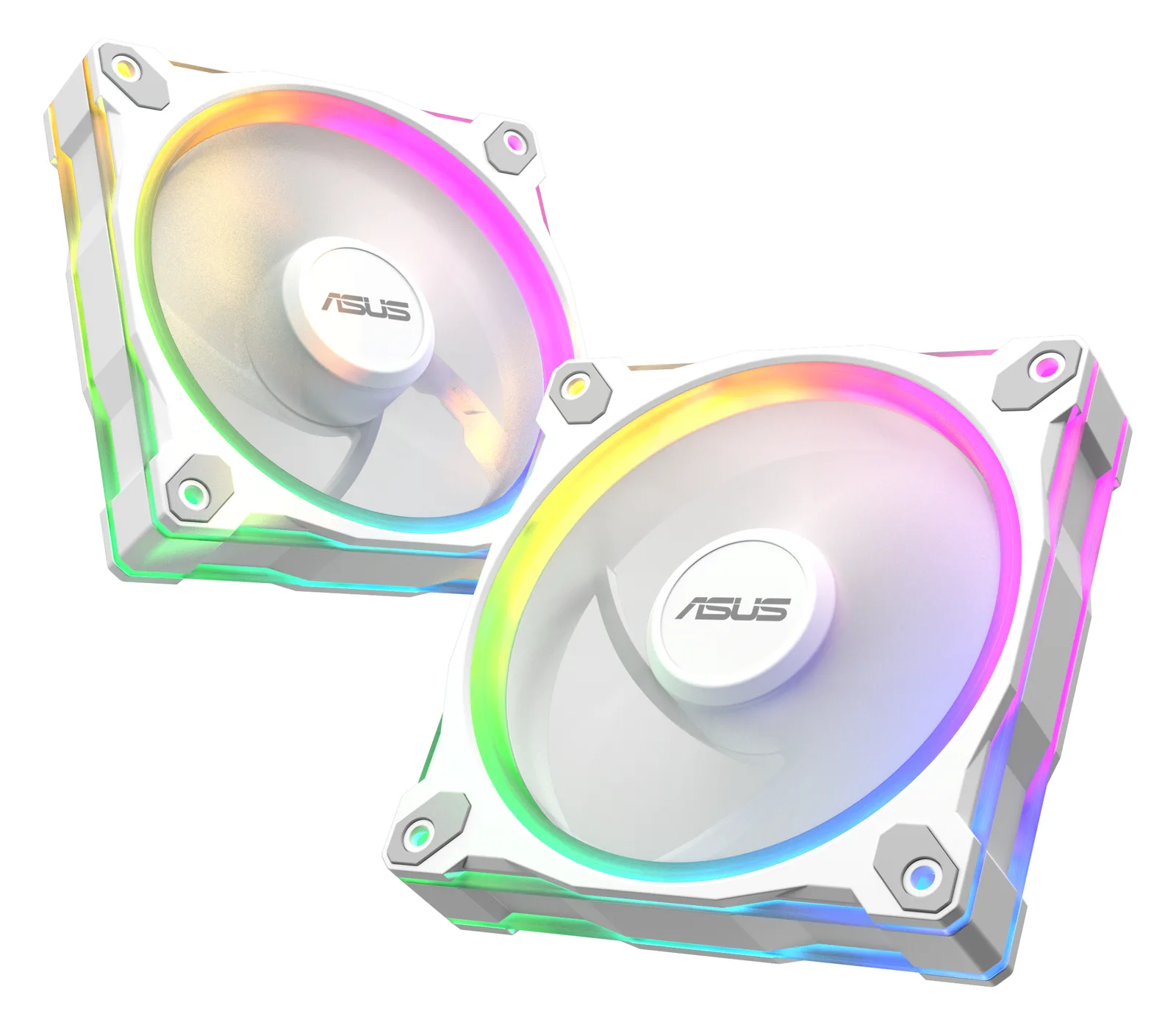 ASUS Prime MR120 - Gehäuselüfter - 120 mm - weiß, Ansicht 2
