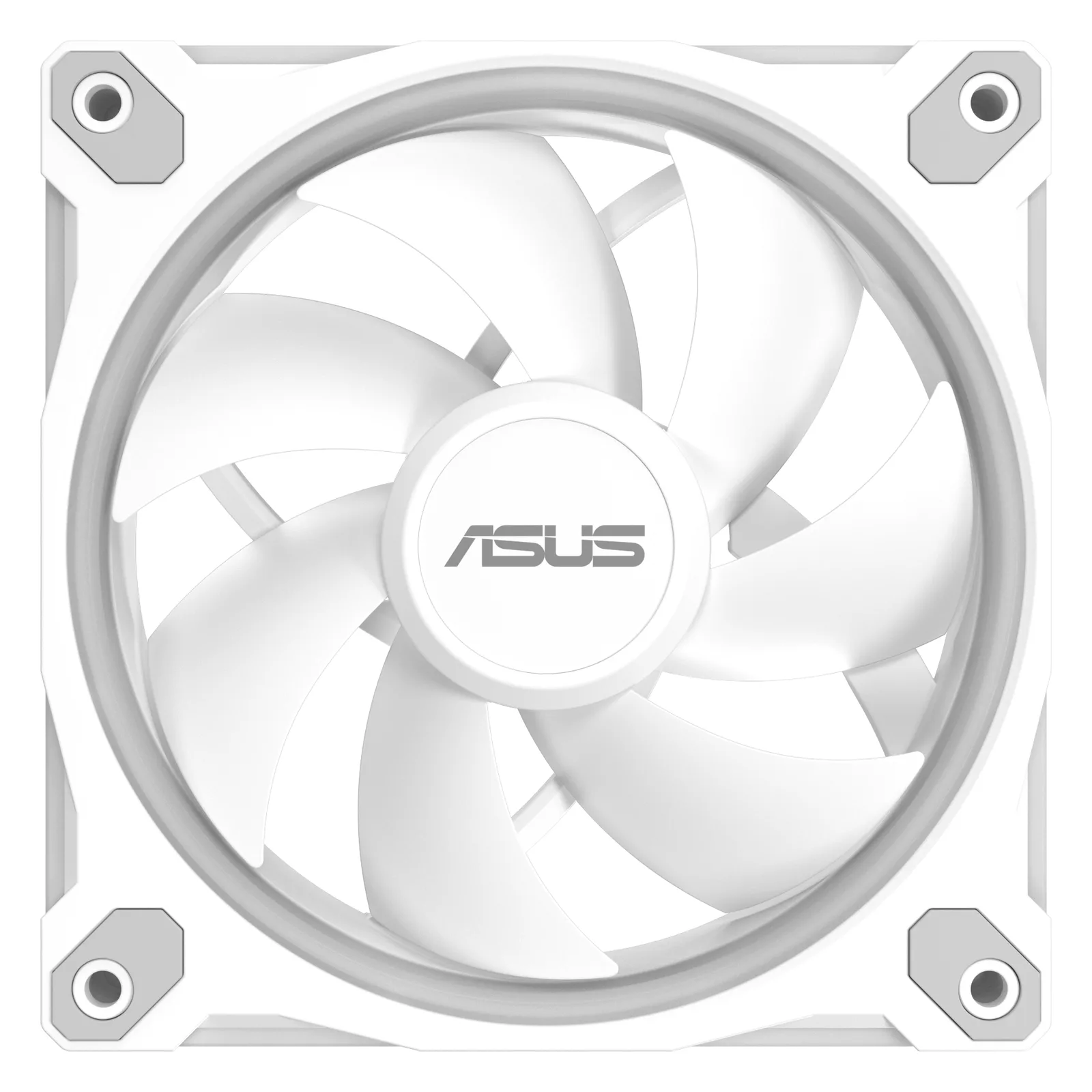 ASUS Prime MR120 - Gehäuselüfter - 120 mm - weiß (Packung mit 3) - 120 x 120 x 28 mm, Ansicht 2