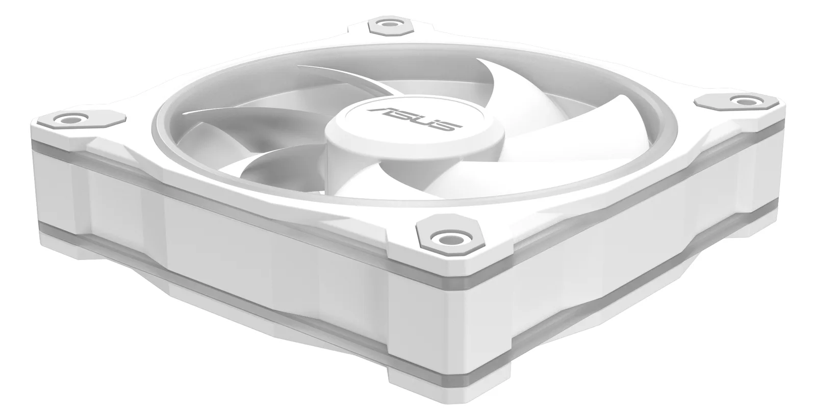 ASUS Prime MR120 - Gehäuselüfter - 120 mm - weiß (Packung mit 3) - 120 x 120 x 28 mm, Ansicht 4