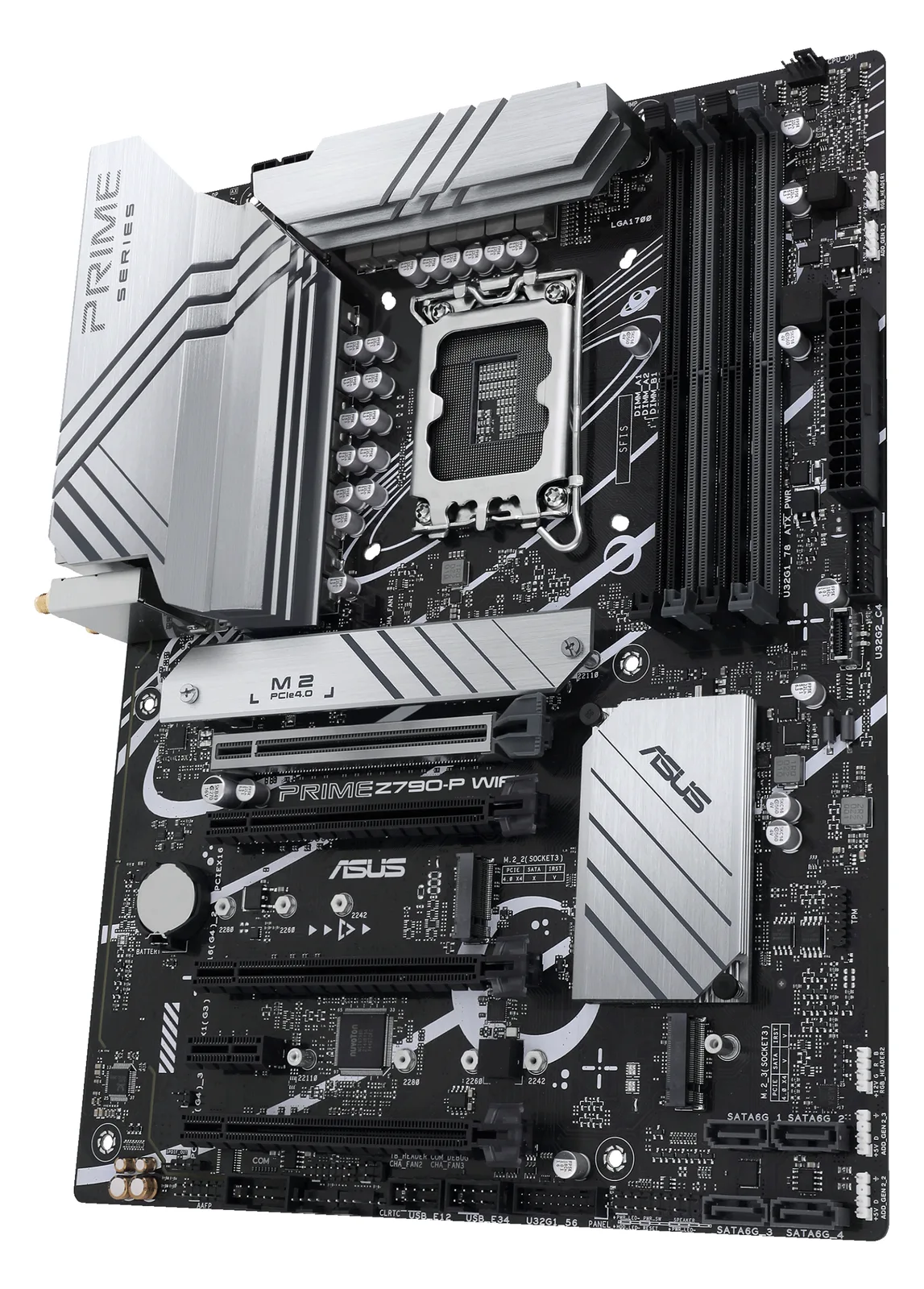 ASUS Prime Z790-P WIFI - Motherboard - ATX - LGA1700-Sockel - Z790 Chipsatz, Ansicht 3