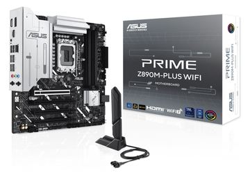 ASUS PRIME Z890M-PLUS WIFI - Motherboard - micro ATX - LGA1851-Sockel - Z890 Chipsatz - USB-C 3.2 Gen 2x2, USB 3.2 Gen 2 von LumaTech