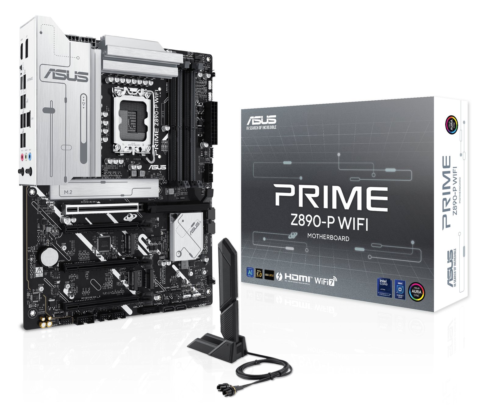 ASUS PRIME Z890-P WIFI - Motherboard - ATX - LGA1851-Sockel - Z890 Chipsatz - USB4, USB 3.2 Gen 2, USB 3.2 Gen 1 von LumaTech