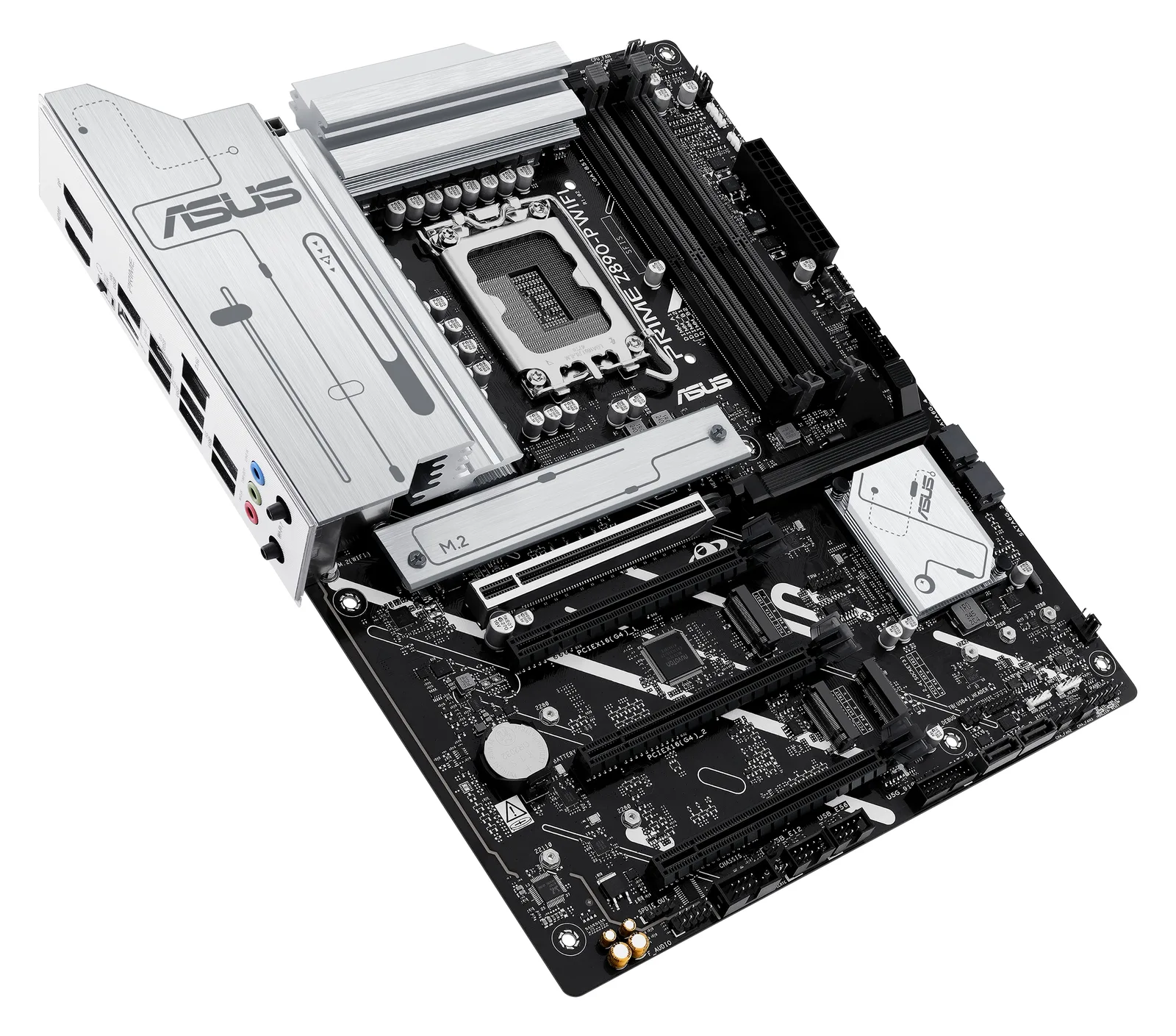 ASUS PRIME Z890-P WIFI - Motherboard - ATX - LGA1851-Sockel - Z890 Chipsatz - USB4, USB 3.2 Gen 2, USB 3.2 Gen 1, Ansicht 2