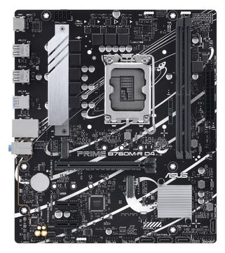 ASUS PRO B760M-R D4 - Motherboard - micro ATX - LGA1700-Sockel - B760 Chipsatz - USB 3.2 Gen 1 - 2.5 Gigabit LAN von LumaTech