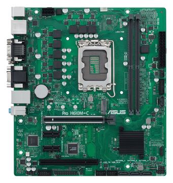 ASUS Pro H610M-C-CSM - Motherboard - micro ATX - LGA1700-Sockel - H610 Chipsatz - USB 3.2 Gen 1, USB 3.2 Gen 2 von LumaTech