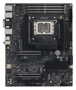 ASUS Pro WS W880-ACE SE - Motherboard - ATX - LGA1851-Sockel - W880 Chipsatz - 2 x 2.5 Gigabit LAN - Onboard-Grafik von LumaTech