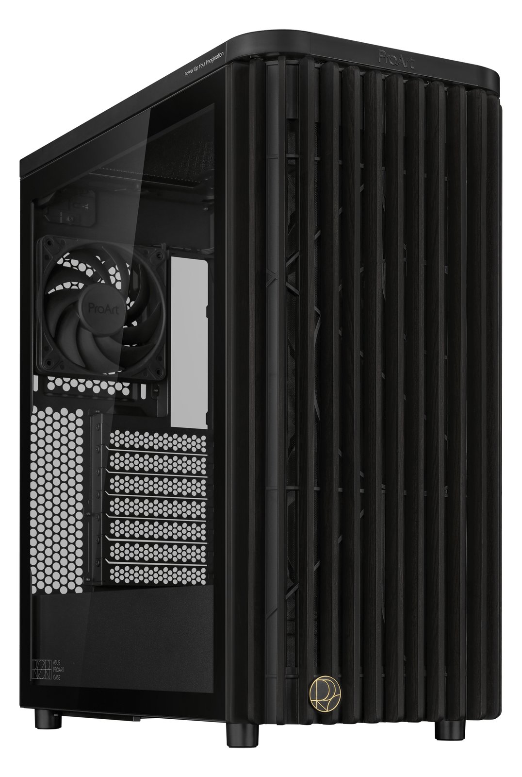 ASUS ProArt PA401 - Wood Edition - mid tower - ATX - Seitenteil mit Fenster (gehärtetes Glas) von LumaTech
