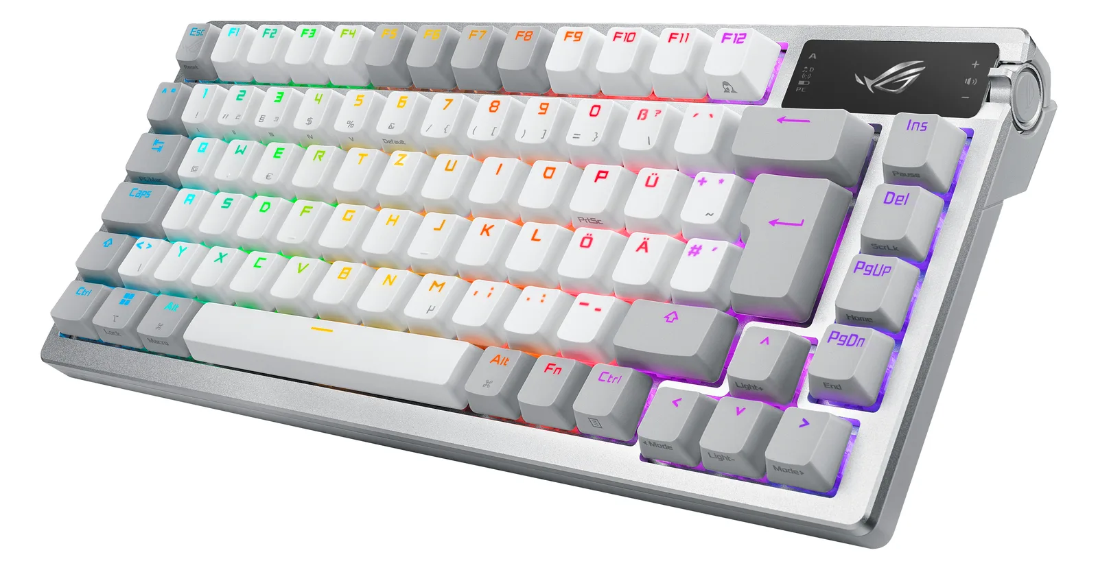 ASUS ROG Azoth - Tastatur - 75%, hot-swappable - TL: Deutsch, QWERTZ, Ansicht 4