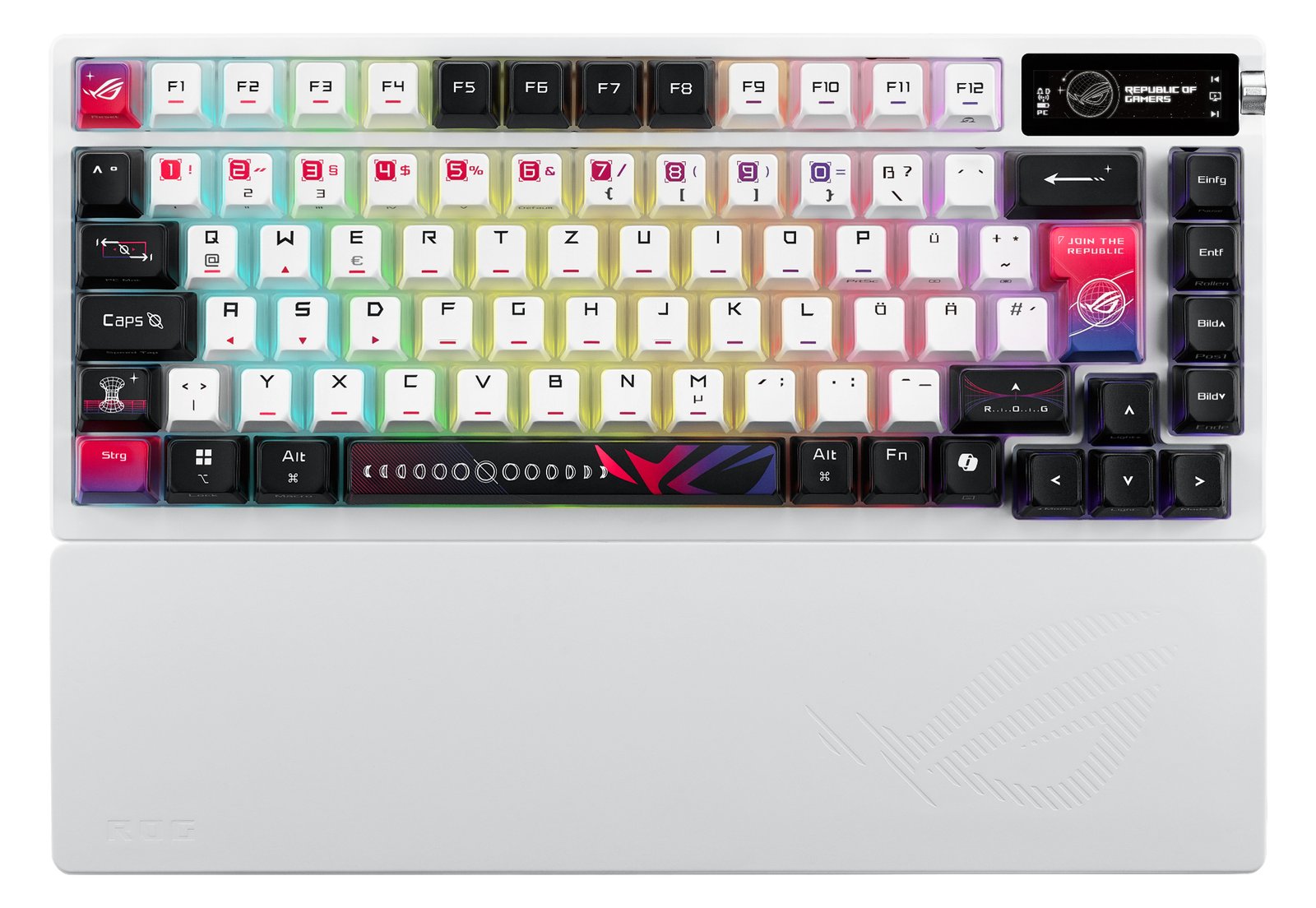 ASUS ROG Azoth X Gaming-Tastatur - Tastatur - TL: Deutsch, QWERTZ