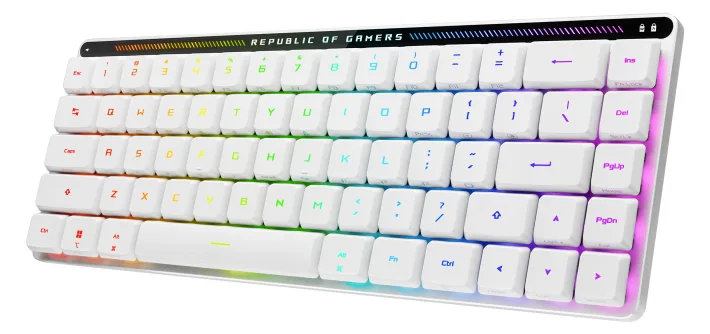 ASUS ROG FALCHION RX LP RL/RD - TL: Deutsch, QWERTZ, Ansicht 2