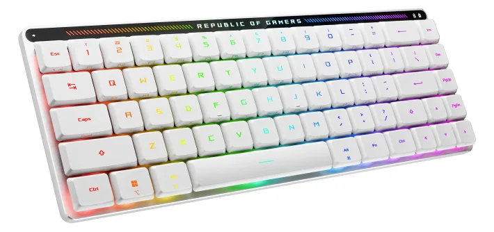 ASUS ROG FALCHION RX LP RL/RD - TL: Deutsch, QWERTZ, Ansicht 4