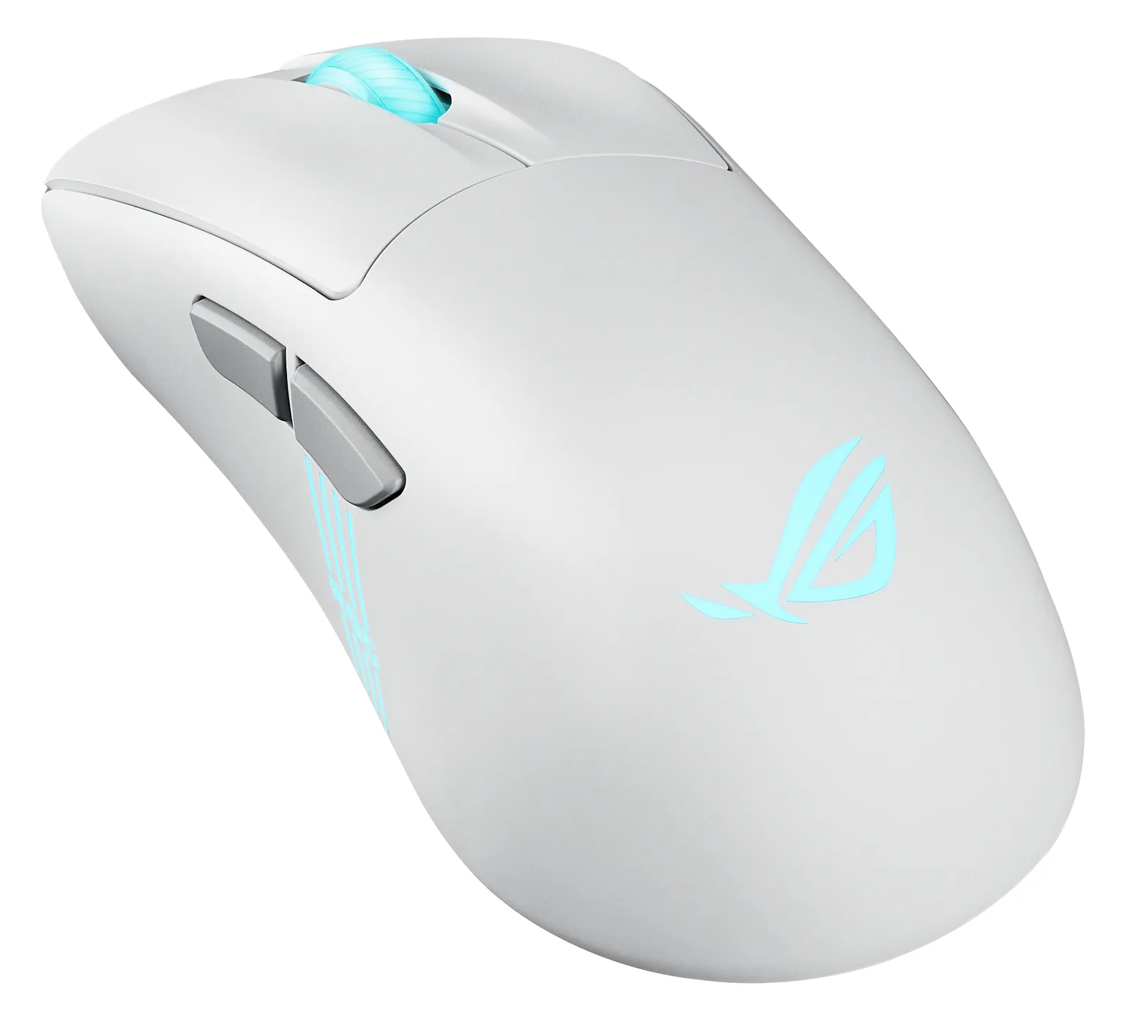 ASUS ROG Keris II Origin - Maus - ergonomisch - weiß, Ansicht 4