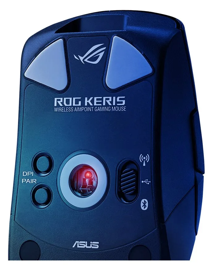 ASUS ROG Keris Wireless AimPoint - Maus - ergonomisch, Ansicht 4