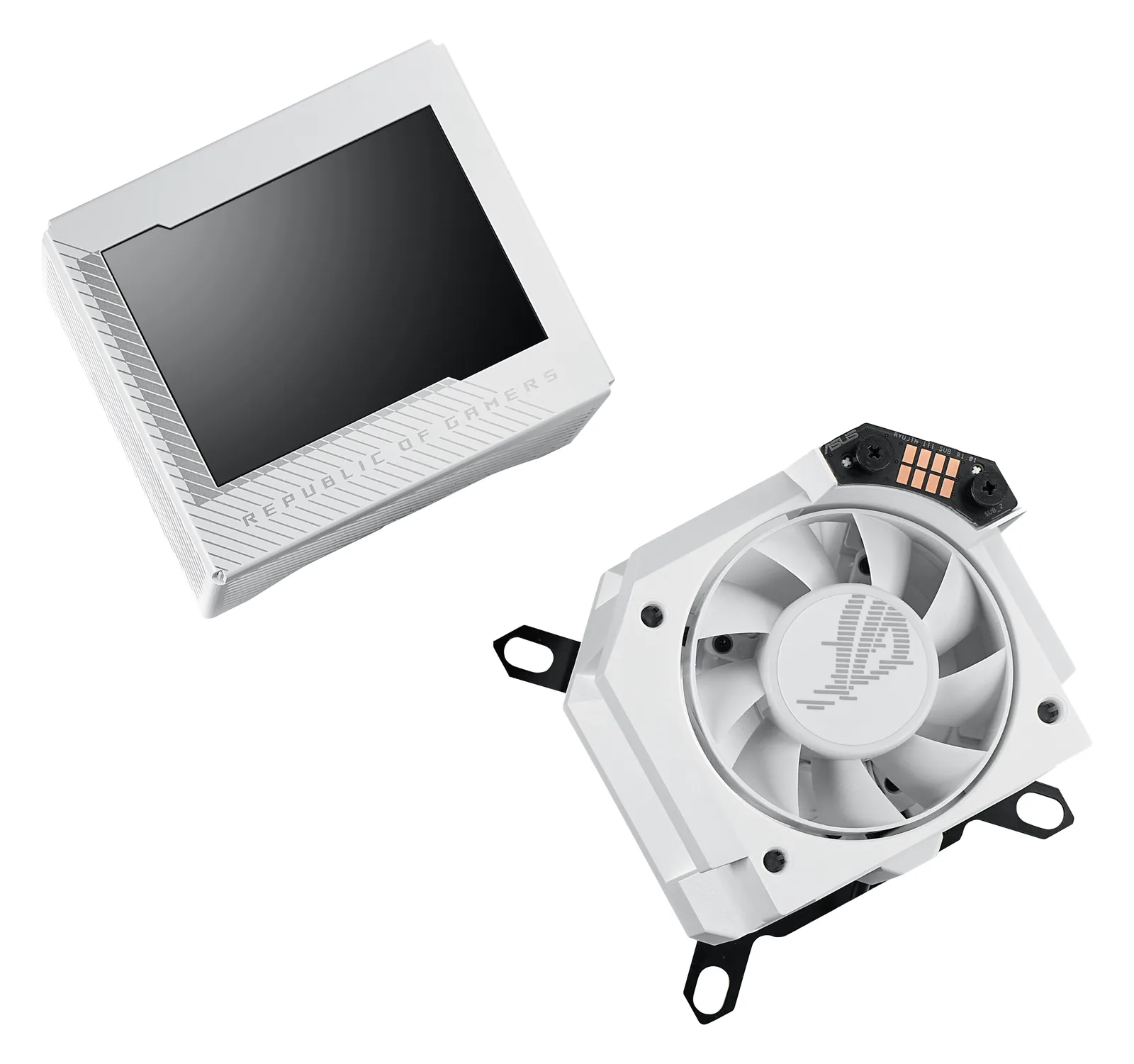 ASUS ROG RYUJIN III - White Edition - Flüssigkühlsystem für CPU im Waterblock-Design - (für: AM4, LGA1200, LGA1700, AM5), Ansicht 2
