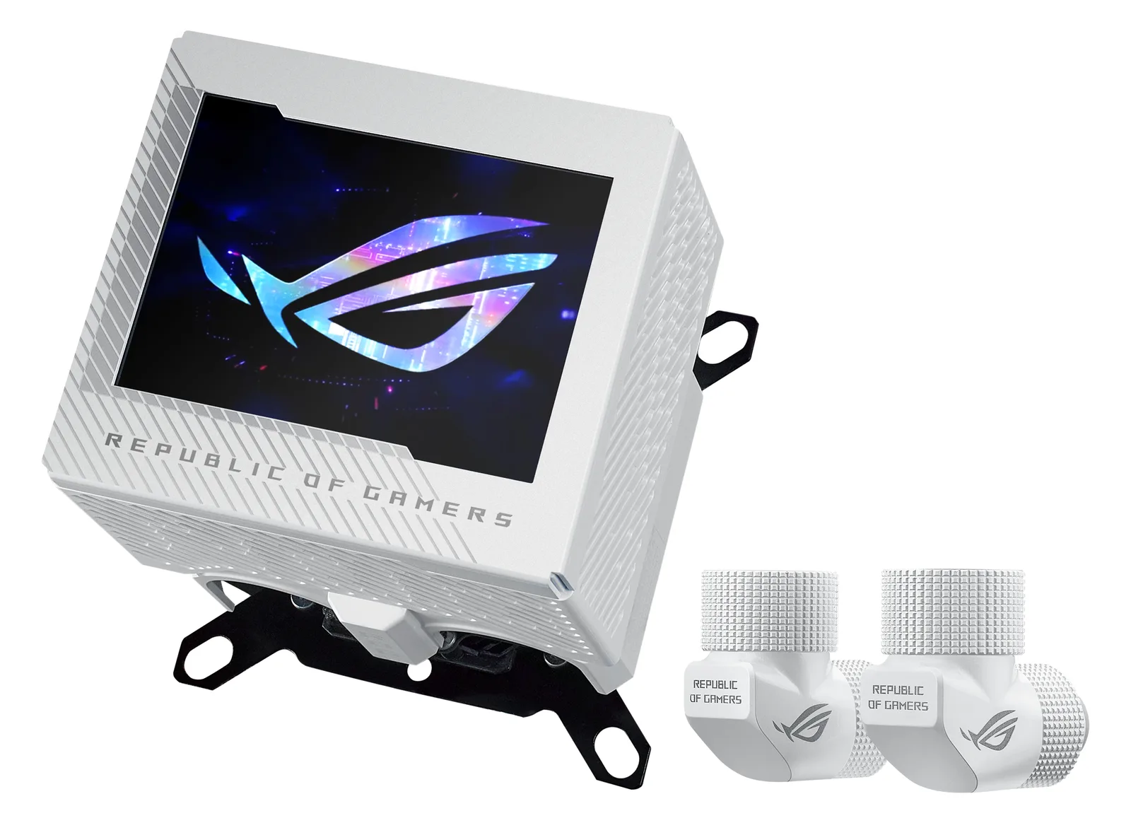 ASUS ROG RYUJIN III - White Edition - Flüssigkühlsystem für CPU im Waterblock-Design - (für: AM4, LGA1200, LGA1700, AM5), Ansicht 4