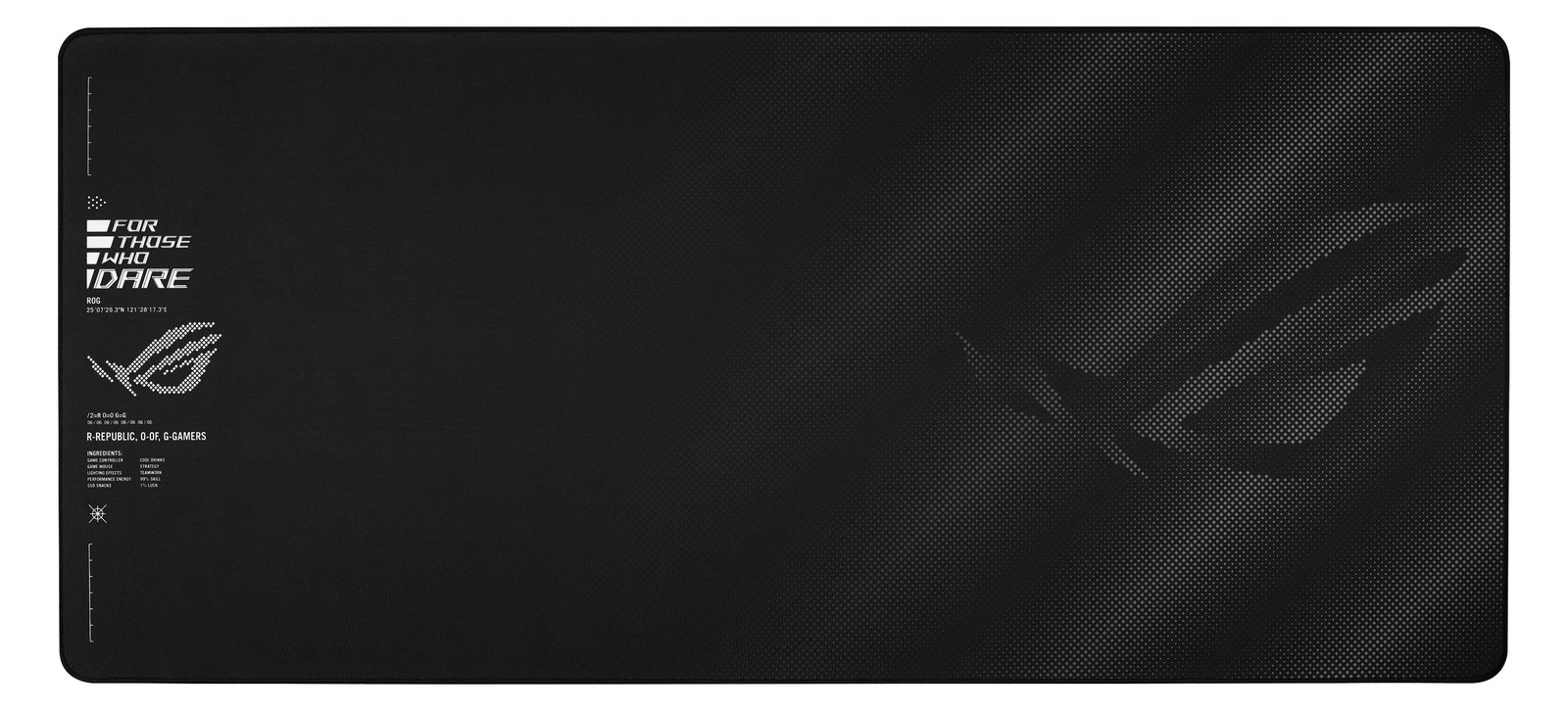 ASUS ROG Sheath II - Mauspad - Größe XXL - Schwarz von LumaTech