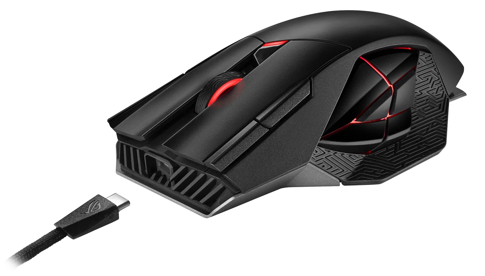 ASUS ROG Spatha X - Maus - Für Rechtshänder - optisch, Ansicht 2