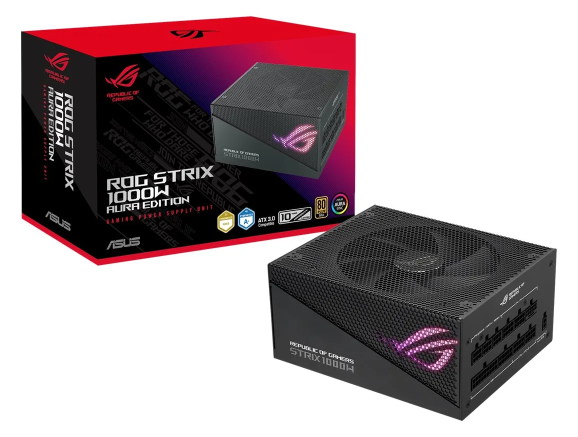 ASUS ROG Strix - Aura Edition - Netzteil (intern) - 1000 W, Ansicht 4