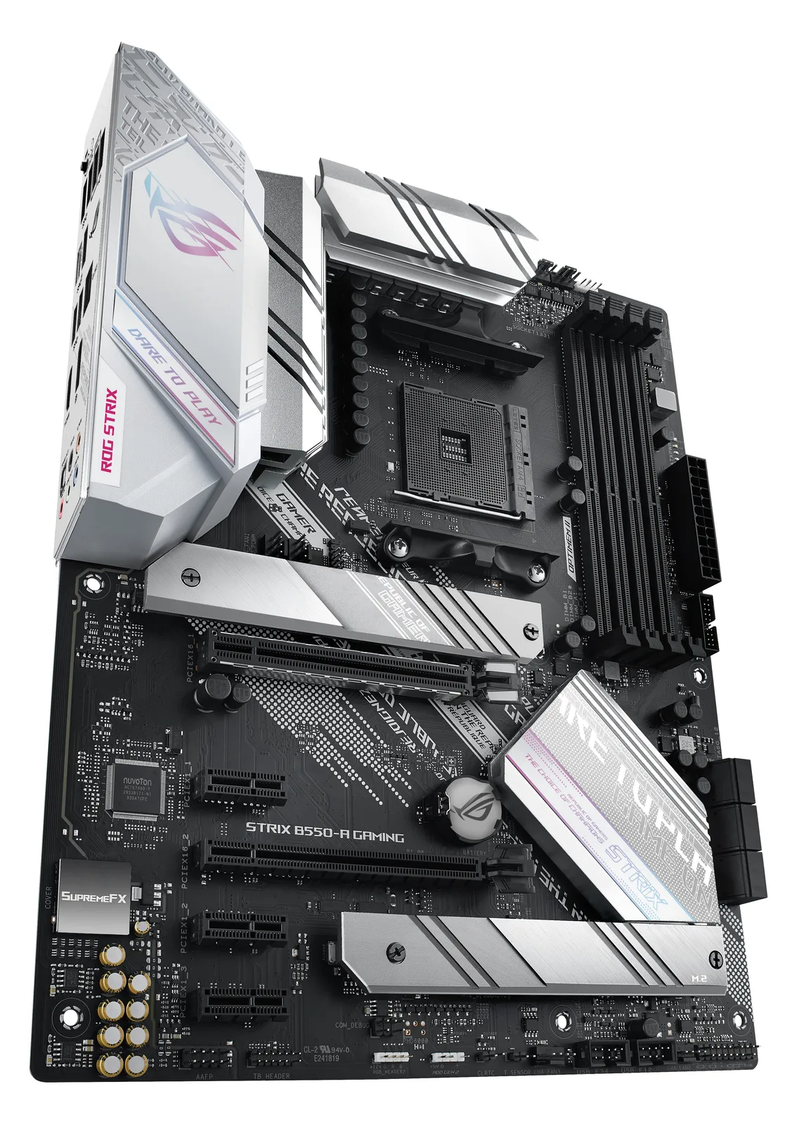 ASUS ROG STRIX B550-A GAMING - Motherboard - ATX - Socket AM4 - AMD B550 Chipsatz, Ansicht 2