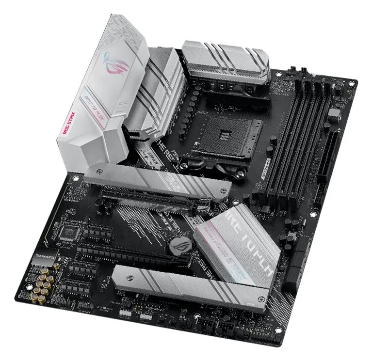 ASUS ROG STRIX B550-A GAMING - Motherboard - ATX - Socket AM4 - AMD B550 Chipsatz, Ansicht 3