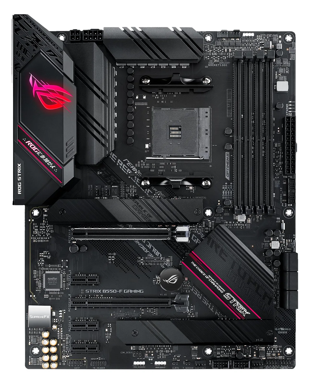 ASUS ROG STRIX B550-F GAMING - Motherboard - ATX - Socket AM4 - AMD B550 Chipsatz, Ansicht 4