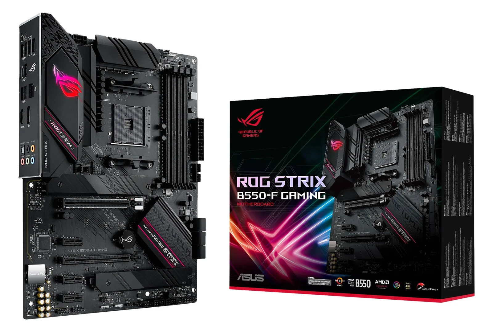 ASUS ROG STRIX B550-F GAMING - Motherboard - ATX - Socket AM4 - AMD B550 Chipsatz, Ansicht 5