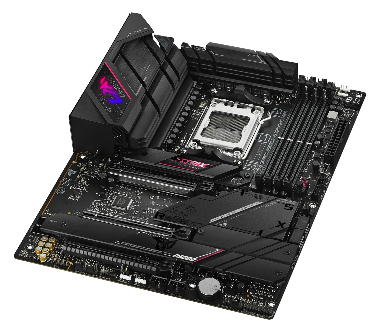 ASUS ROG Strix B650E-E Gaming WiFi - Motherboard - ATX - Socket AM5 - AMD B650 Chipsatz, Ansicht 2