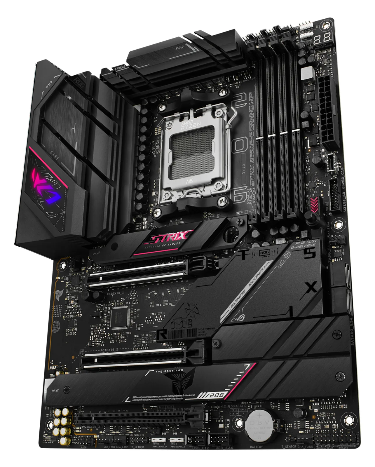 ASUS ROG Strix B650E-E Gaming WiFi - Motherboard - ATX - Socket AM5 - AMD B650 Chipsatz, Ansicht 4
