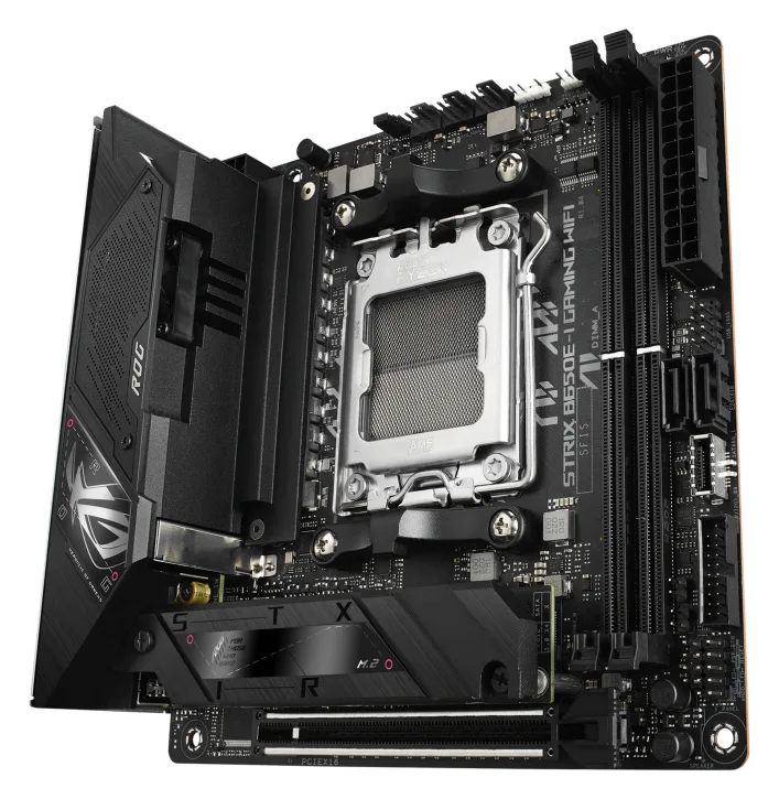 ASUS ROG Strix B650E-I Gaming WiFi - Motherboard - Mini-ITX - Socket AM5 - AMD B650 Chipsatz, Ansicht 4