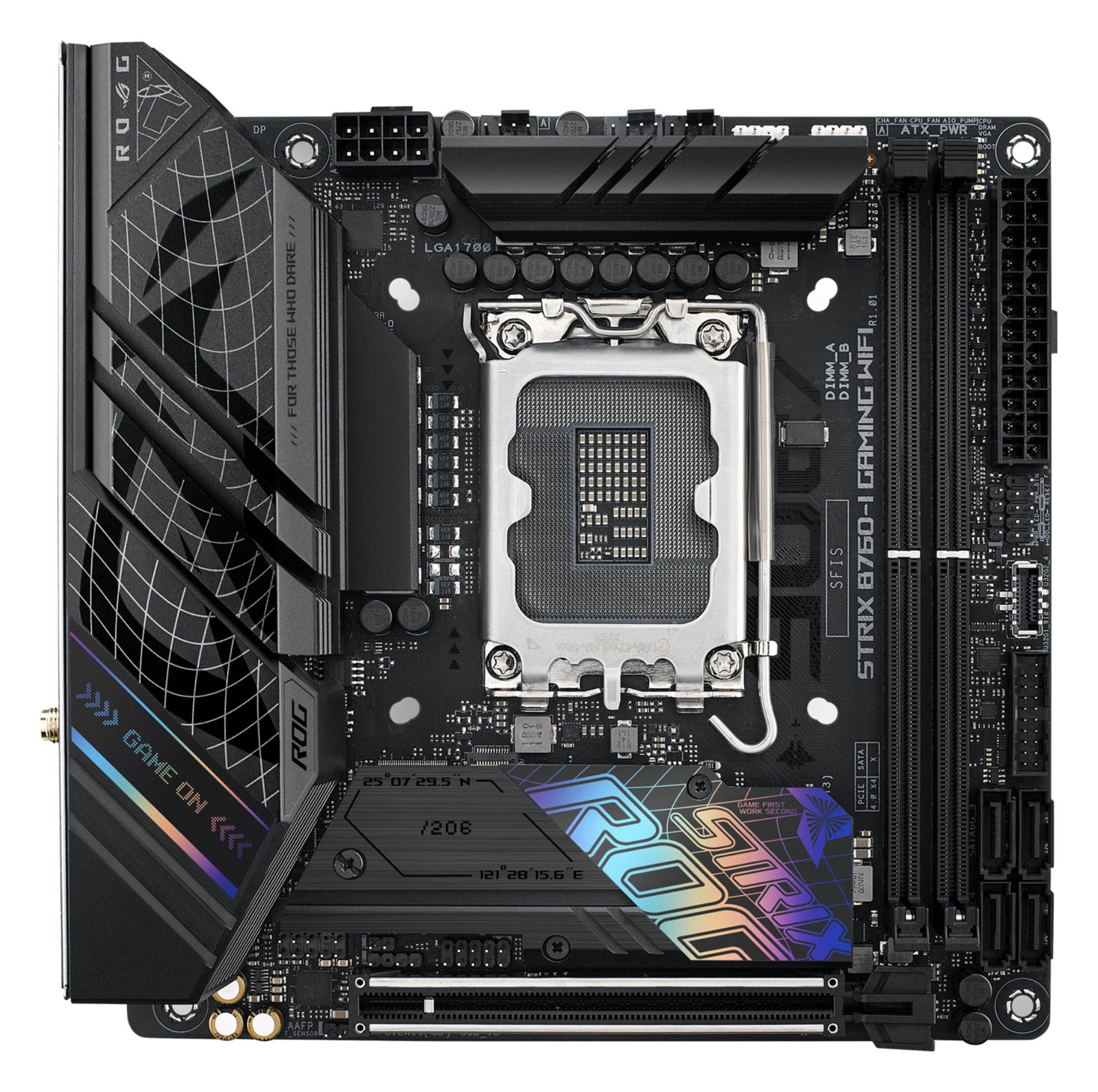 ASUS ROG STRIX B760-I GAMING WIFI - Motherboard - Mini-ITX - LGA1700-Sockel - B760 Chipsatz - USB 3.2 Gen 1 von LumaTech