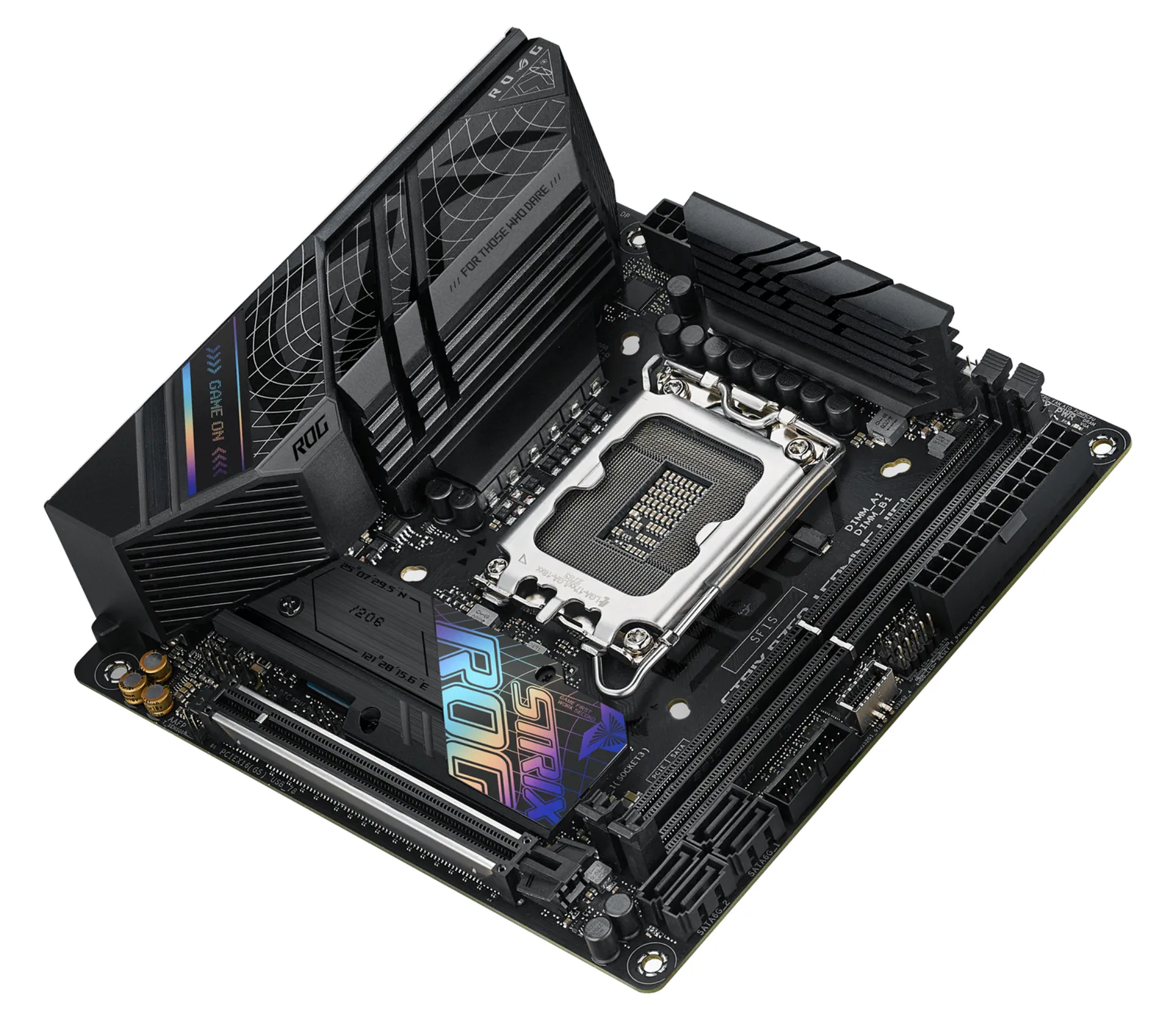 ASUS ROG STRIX B760-I GAMING WIFI - Motherboard - Mini-ITX - LGA1700-Sockel - B760 Chipsatz - USB 3.2 Gen 1, Ansicht 4