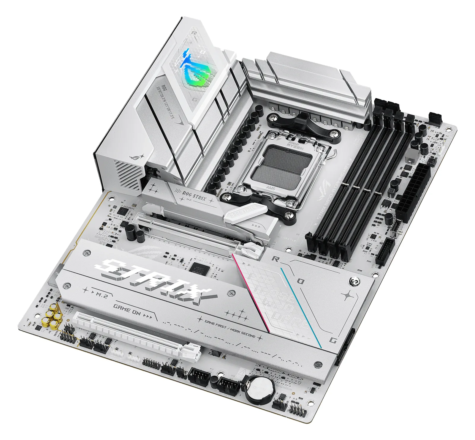 ASUS ROG STRIX B850-A GAMING WIFI - Motherboard - ATX - Socket AM5 - AMD B850 Chipsatz, Onboard-Grafik(CPU erforderlich), Ansicht 2