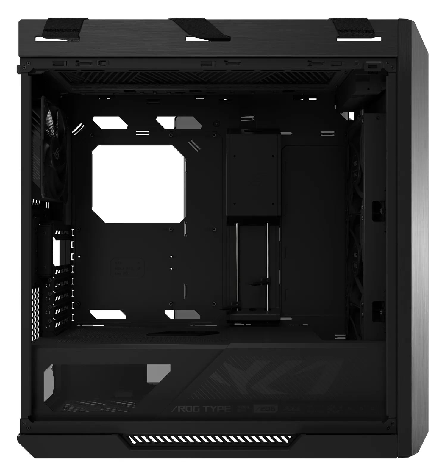ASUS ROG Strix Helios II - Mid tower - E-ATX - Seitenteil mit Fenster (gehärtetes Glas), Ansicht 3