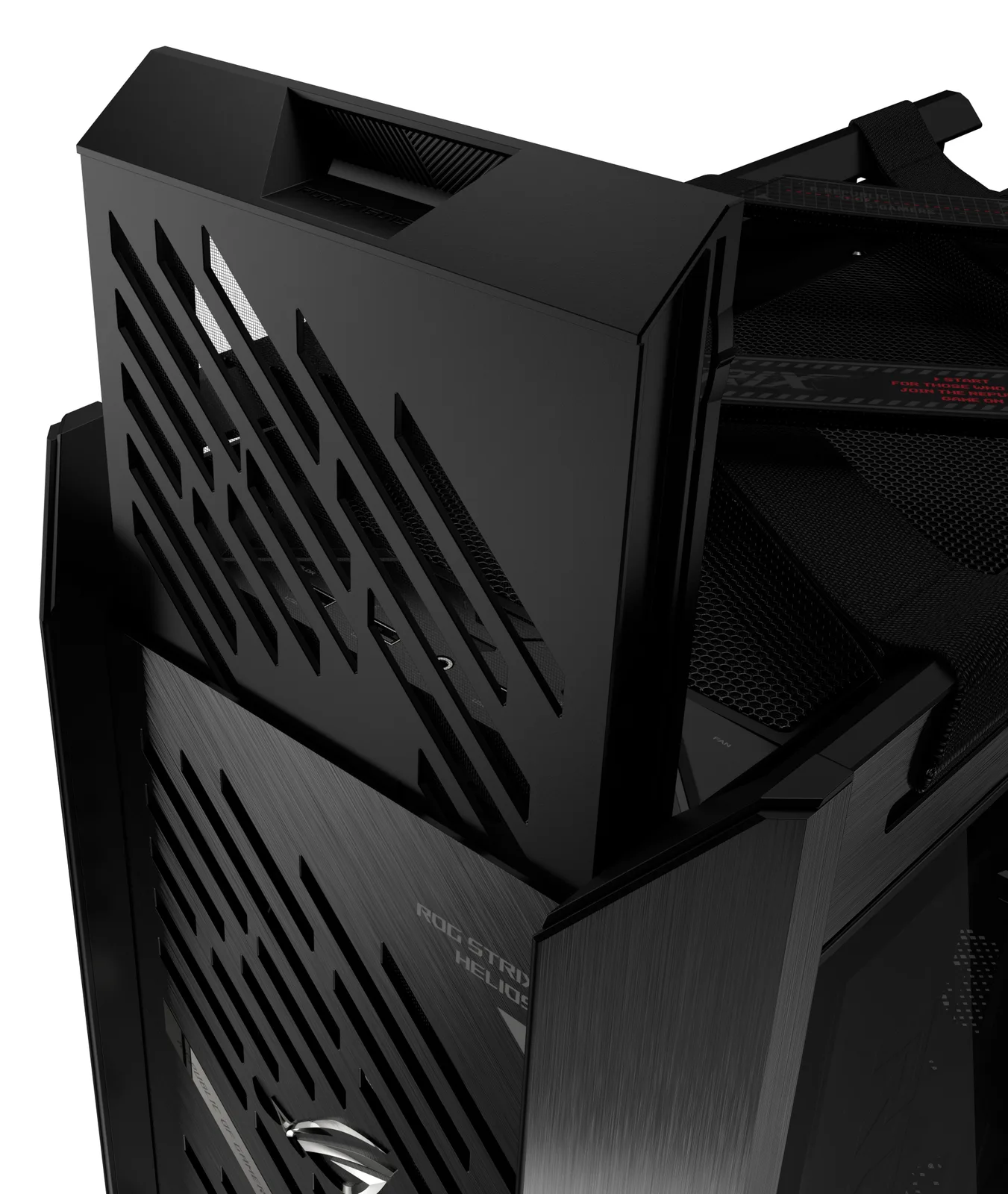 ASUS ROG Strix Helios II - Mid tower - E-ATX - Seitenteil mit Fenster (gehärtetes Glas), Ansicht 4