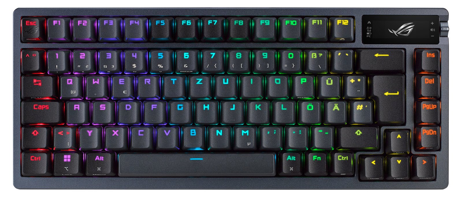 ASUS Tas Asus ROG Azoth Gaming Tastatur dt. - TL: Deutsch, QWERTZ