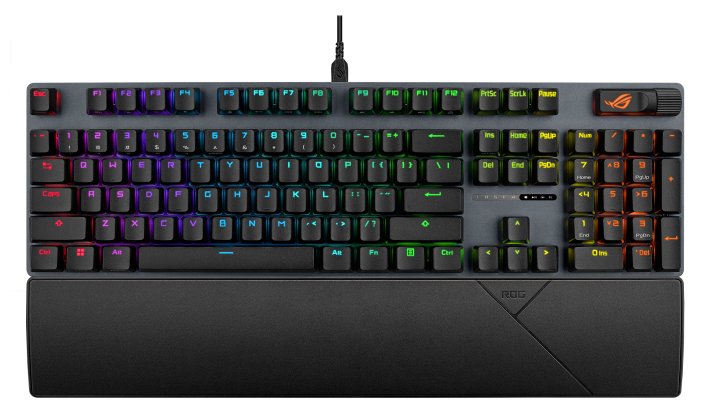 ASUS Tastatur ROG STRIX SCOPE II X CH (90MP03XF-BKWA00) - TL: Schweiz, QWERTZ
