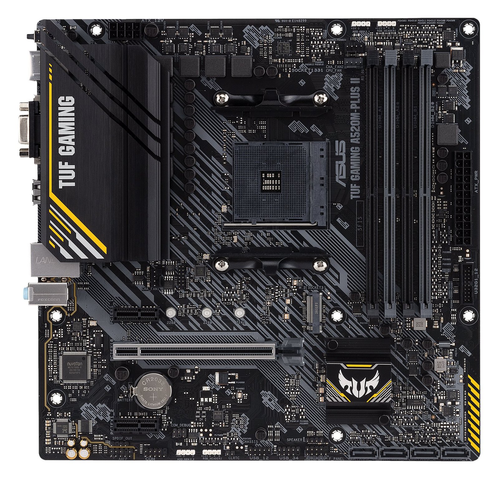 ASUS TUF GAMING A520M-PLUS II - Motherboard - micro ATX - Socket AM4 - AMD A520 Chipsatz von LumaTech