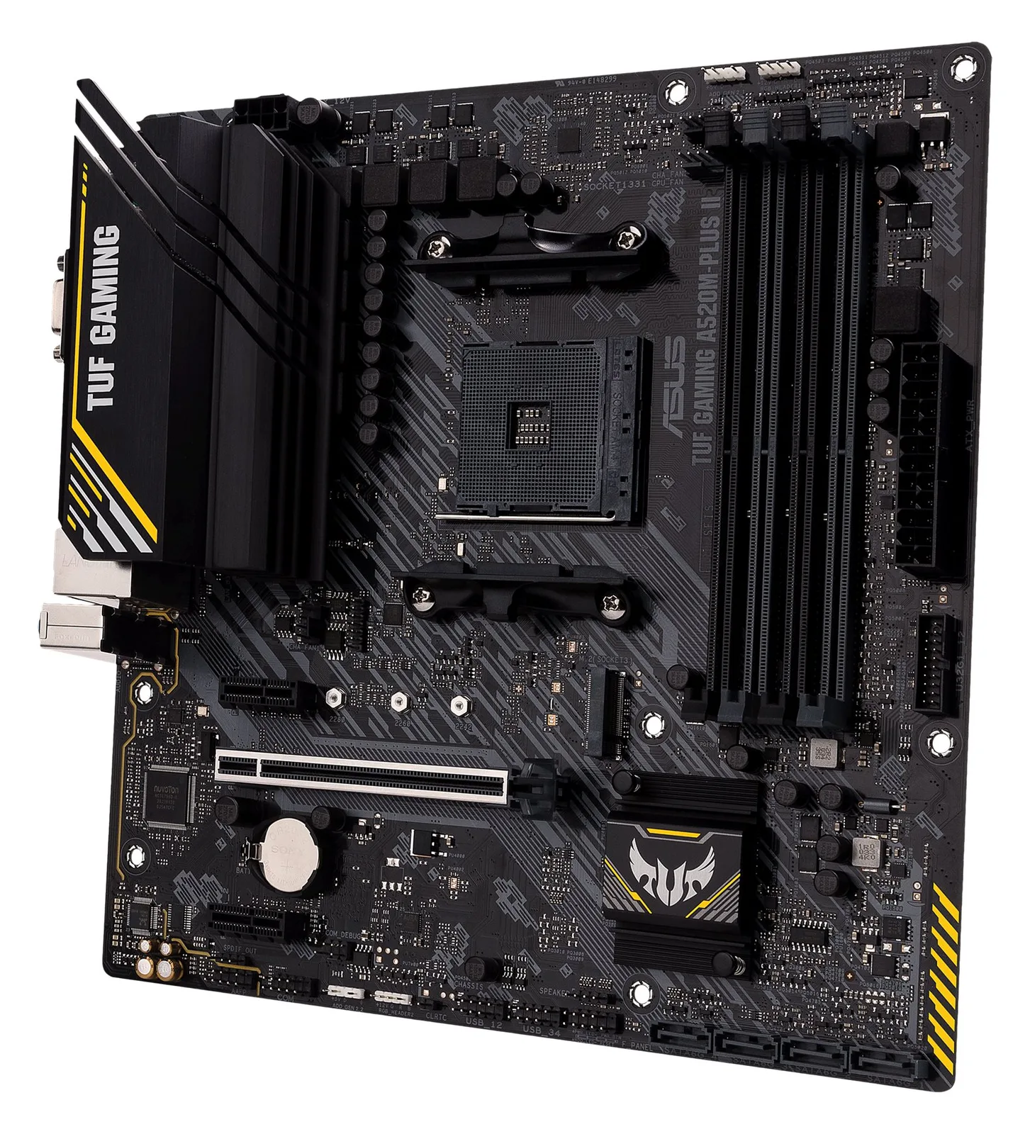 ASUS TUF GAMING A520M-PLUS II - Motherboard - micro ATX - Socket AM4 - AMD A520 Chipsatz, Ansicht 5