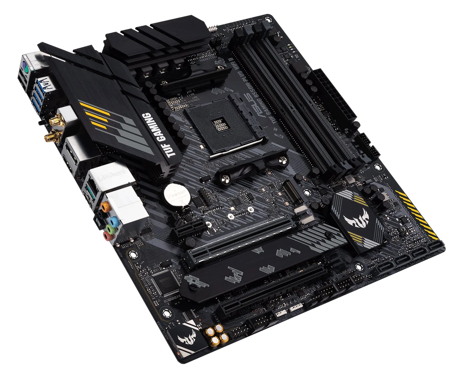 ASUS TUF GAMING B550M-PLUS WIFI II - Motherboard - micro ATX - Socket AM4 - AMD B550 Chipsatz, Ansicht 5