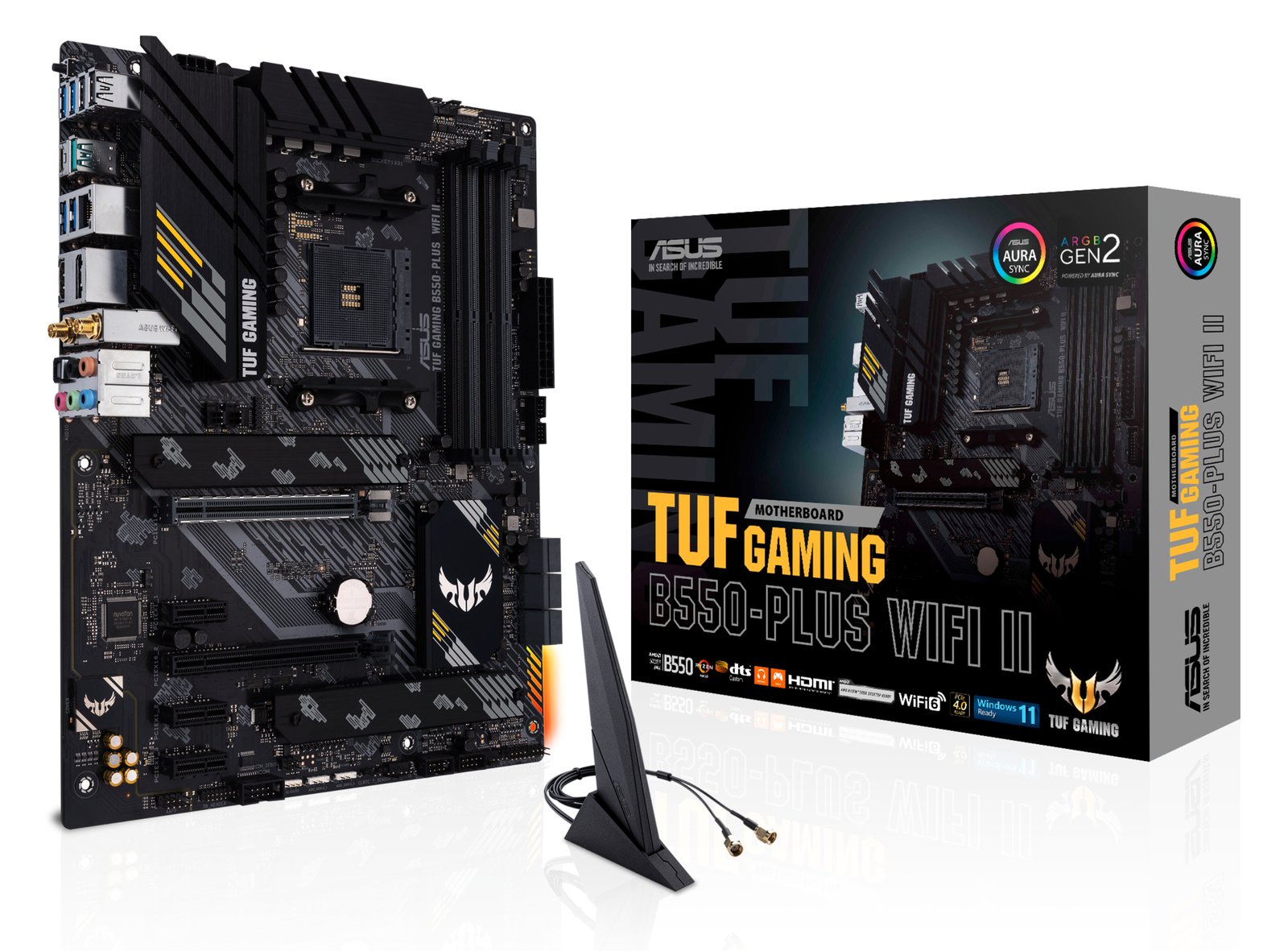 ASUS TUF GAMING B550-PLUS WIFI II - Motherboard - ATX - Socket AM4 - AMD B550 Chipsatz von LumaTech