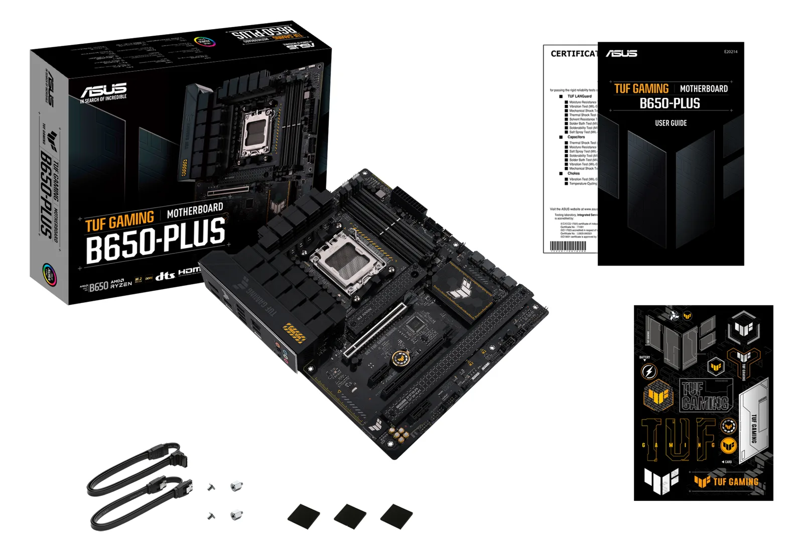 ASUS TUF Gaming B650-Plus - Motherboard - ATX - Socket AM5 - AMD B650 Chipsatz, Ansicht 2