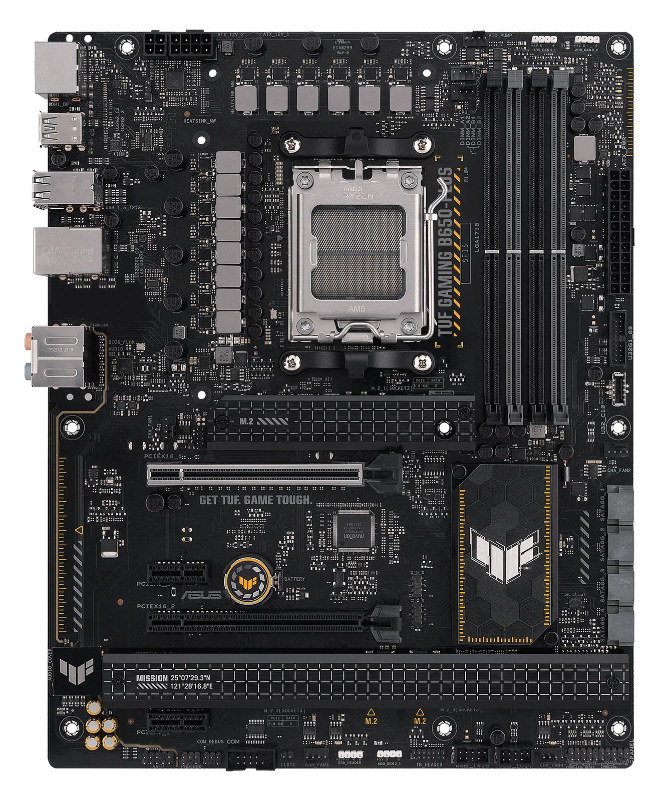 ASUS TUF Gaming B650-Plus - Motherboard - ATX - Socket AM5 - AMD B650 Chipsatz, Ansicht 4