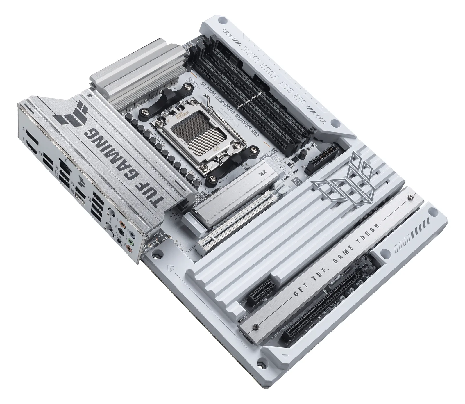 ASUS TUF GAMING B850-BTF WIFI W - Motherboard - ATX - Socket AM5 - AMD B850 Chipsatz - USB4, 2.5 GB LAN, Bluetooth, Ansicht 3