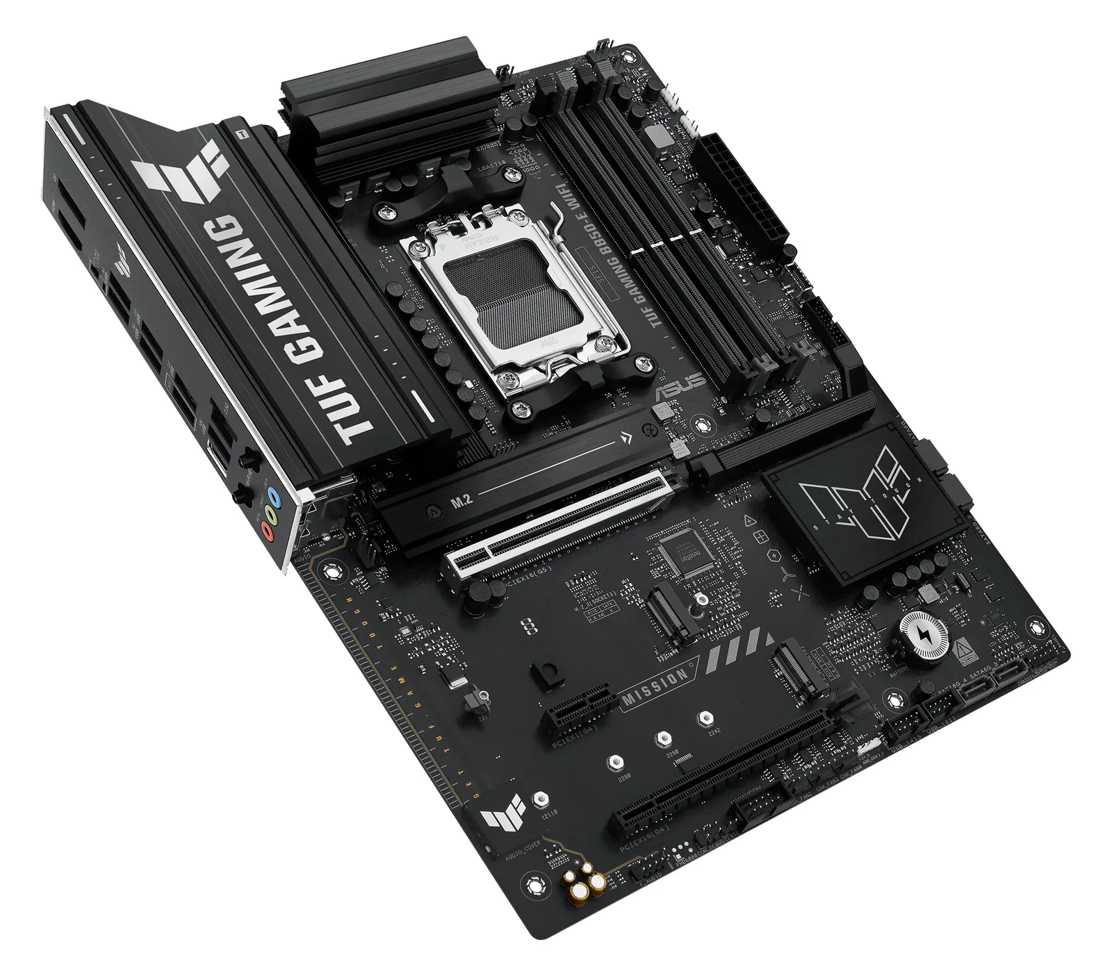 ASUS TUF GAMING B850-E WIFI - Motherboard - ATX - Socket AM5 - AMD B850 Chipsatz  - Wi-Fi 6E, 2.5 Gigabit LAN, Bluetooth, Ansicht 2