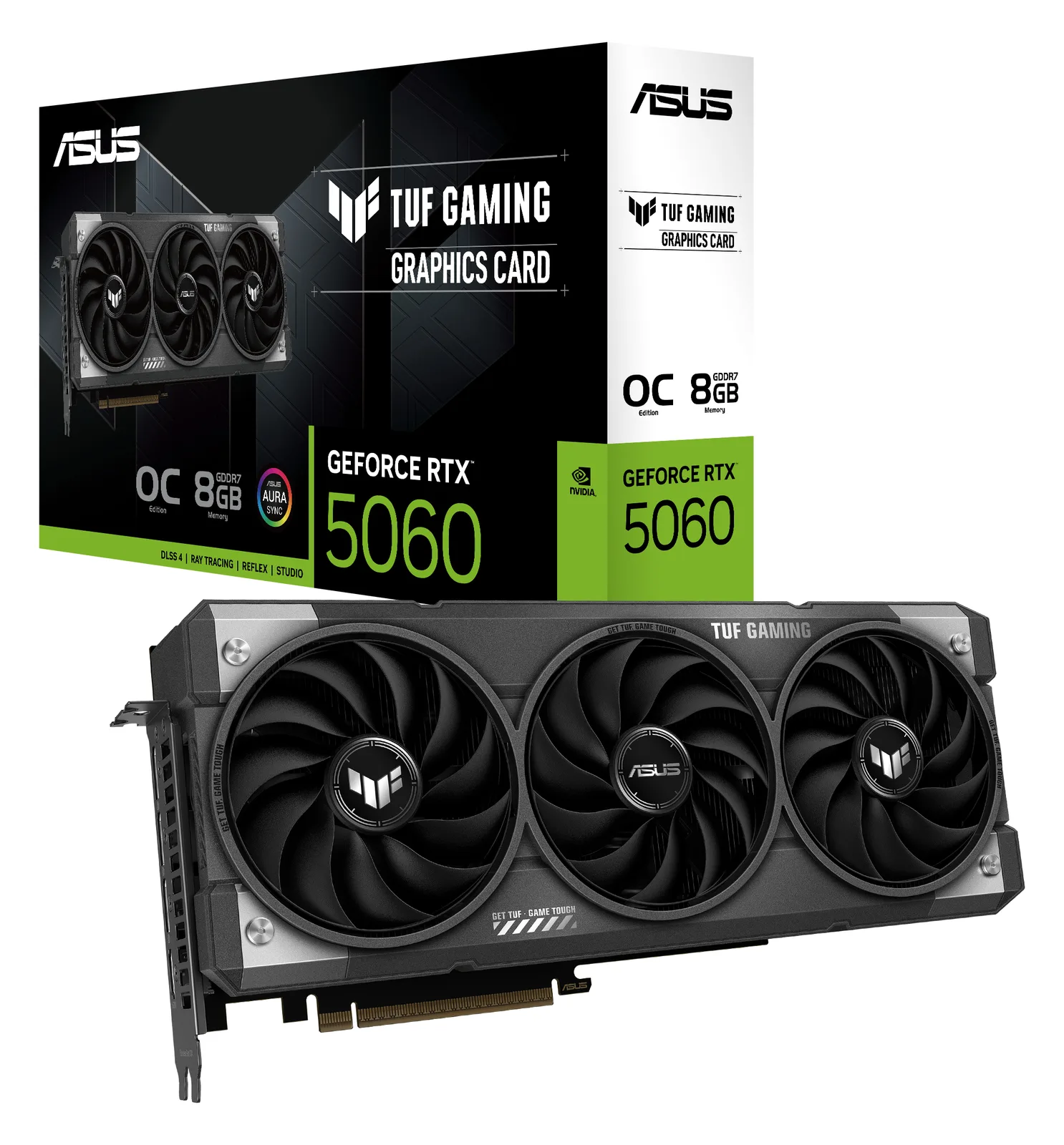ASUS TUF Gaming GeForce RTX 5060 OC 8GB - OC Edition, Ansicht 3