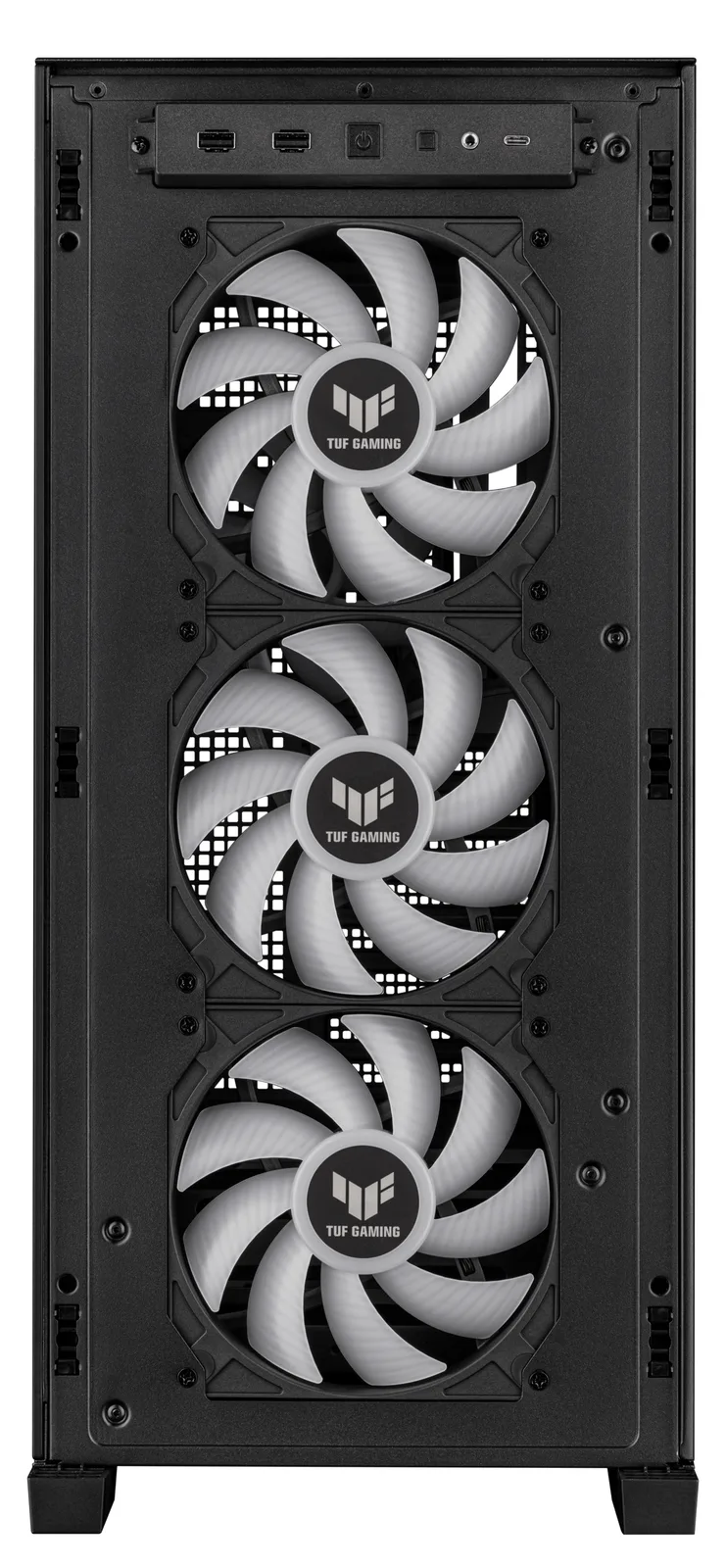ASUS TUF Gaming GT302 ARGB - Mid tower - E-ATX - Seitenteil mit Fenster (gehärtetes Glas), Ansicht 3